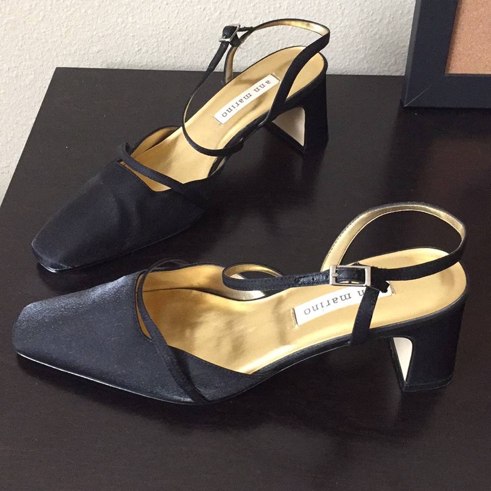 Black Closed Toe Heels